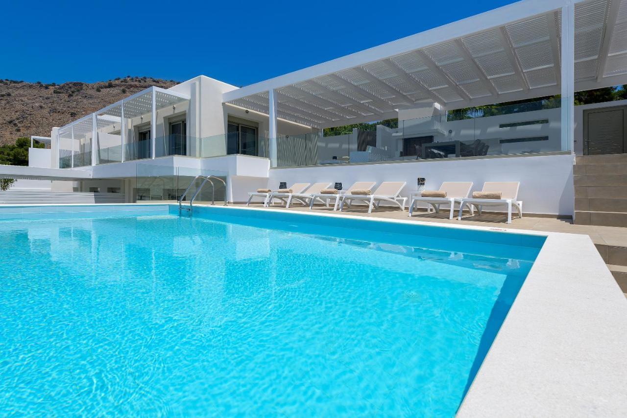 Villa Dione In Pefkos, Lindos Area 外观 照片