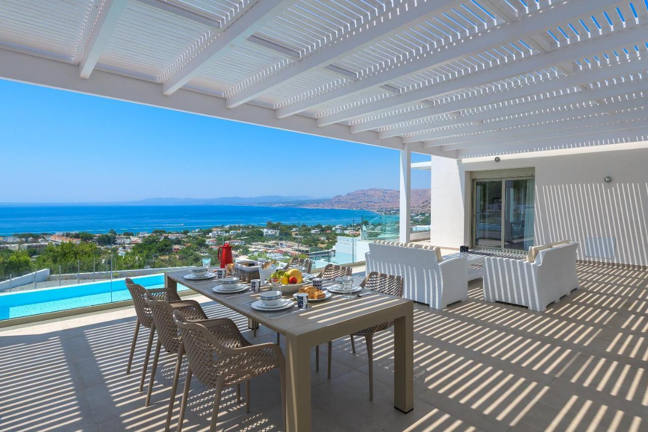 Villa Dione In Pefkos, Lindos Area 外观 照片