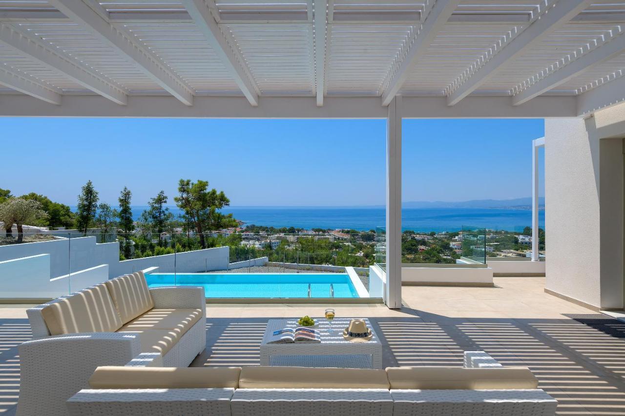 Villa Dione In Pefkos, Lindos Area 外观 照片