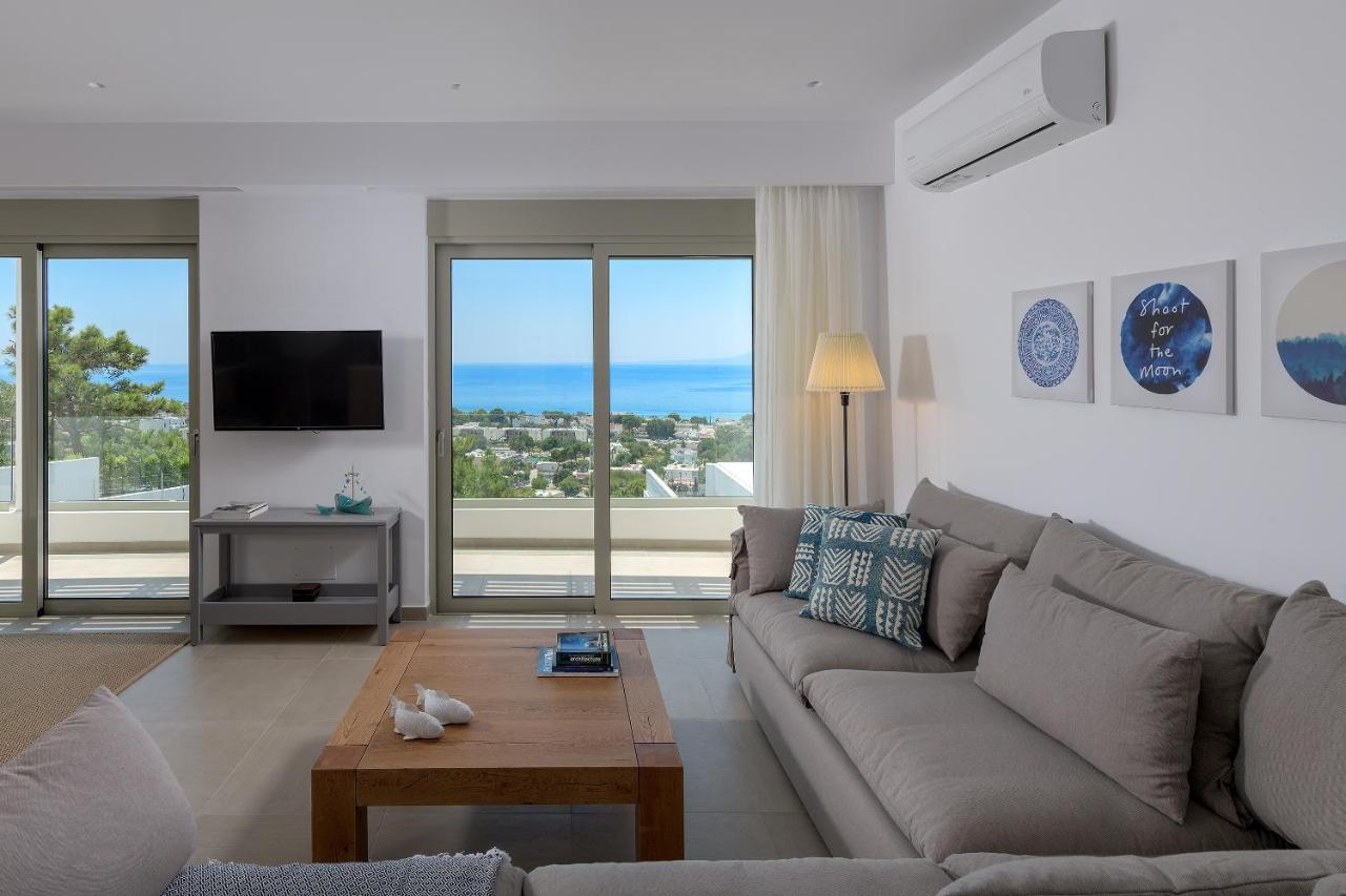 Villa Dione In Pefkos, Lindos Area 外观 照片