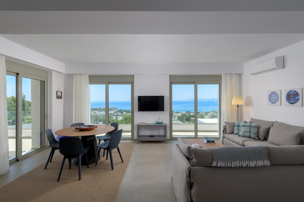 Villa Dione In Pefkos, Lindos Area 外观 照片