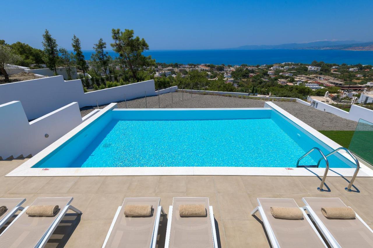 Villa Dione In Pefkos, Lindos Area 外观 照片