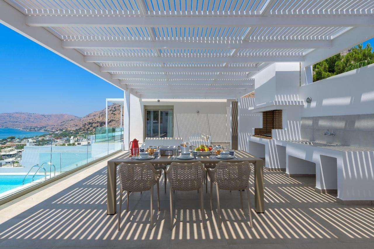 Villa Dione In Pefkos, Lindos Area 外观 照片