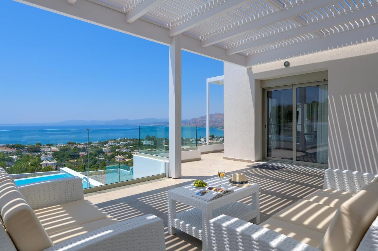 Villa Dione In Pefkos, Lindos Area 外观 照片