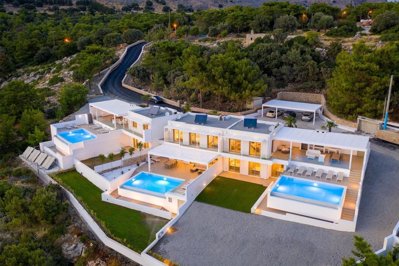Villa Dione In Pefkos, Lindos Area 外观 照片